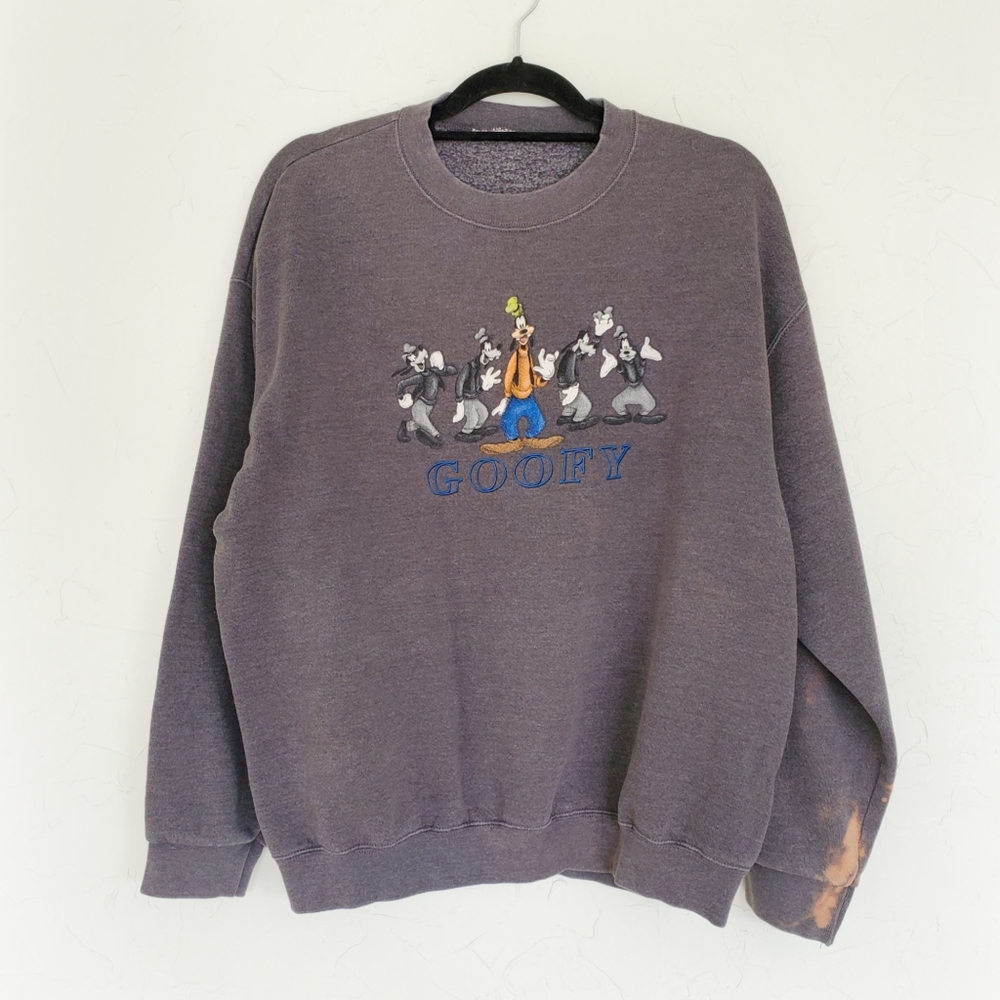 Vintage Goofy Grey Crewneck Sweatshirt